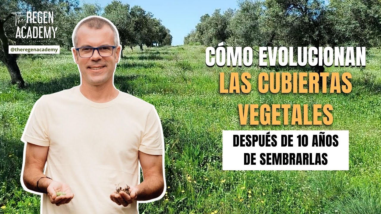 Cómo evolucionan las cubiertas vegetales después de 10 años de sembrarlas