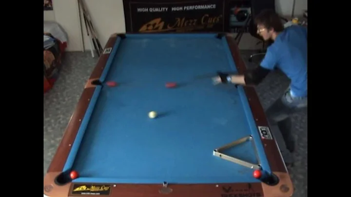 Super Trick Shots with Mezz Masse Cue performed by Florian Kohler | INSANE SHOTS | Mezz Cues