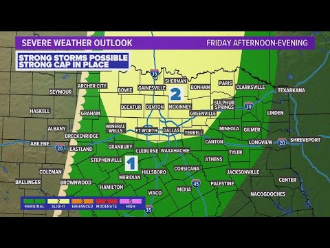 DFW Weather: Strong storms possible at the end of this week - YouTube