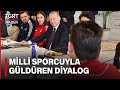 Erdoğan’la Milli Sporcu Arasında Güldüren Diyalog: Sizi Dünya Yenemedi Ben Nasıl Yeneyim?