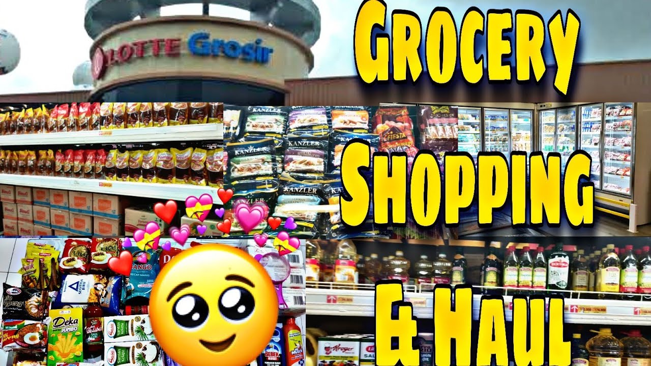  DailyVlog belanja  di  Lotte Grosir  ikuutt yuukkk grocery 