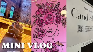 MINI VLOG | Candlelight Beyoncé Tribute | Is this a great place to live? | #vlog #atlanta #beyonce
