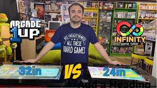Infinity Game Table by Arcade1Up 24in Versus 32in Comparison - Didn't Expect This Big Difference! screenshot 4