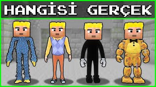 Hello Nei̇ghbor Ve Çetesi̇ Efekani Klonladi - Minecraft