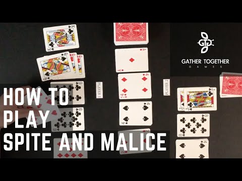 How To Play Spite and Malice