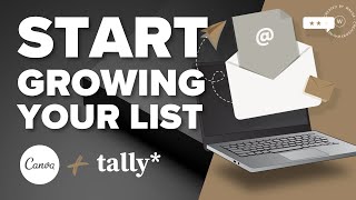 Kickstart your EMAIL MARKETING with Canva & Tally! (FREE Tools)🚀