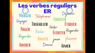 Les verbes du premier groupe