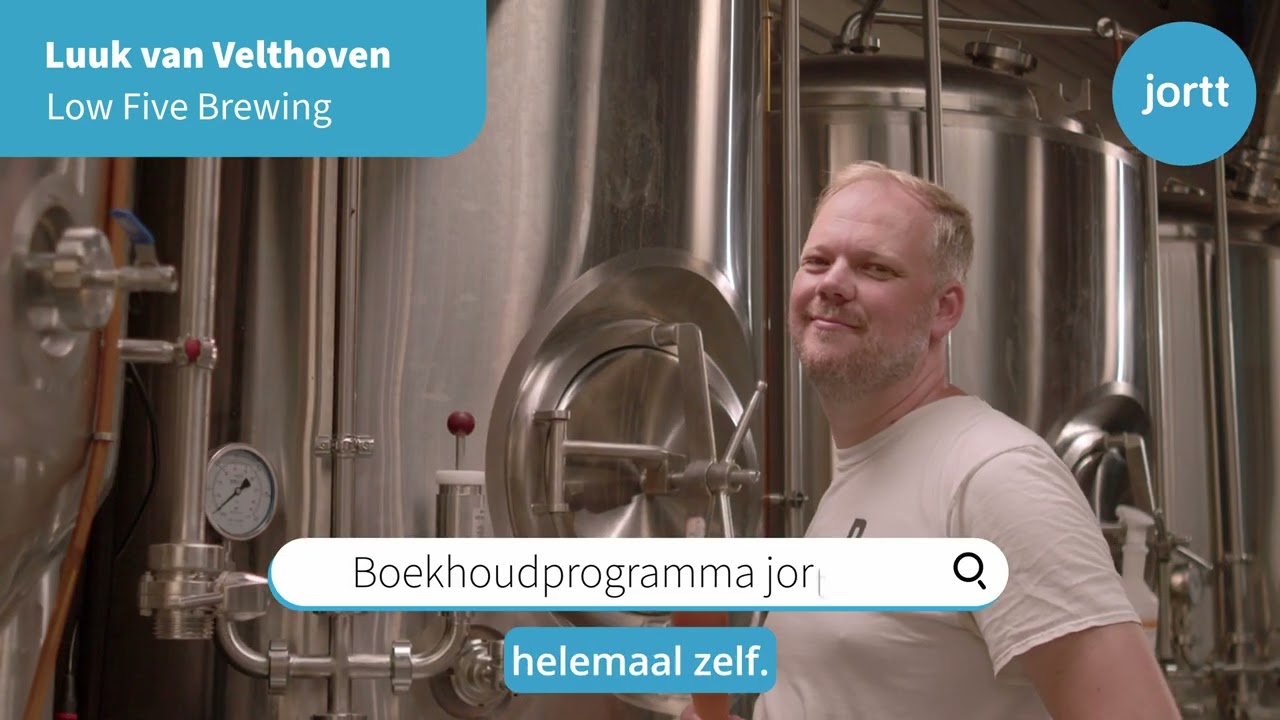 Deze ondernemer doet zijn boekhouding met Jortt - Brouwerij
