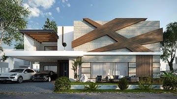 Exterior modeling in 3dsmax part-1 house basic modeling and rendering in 3dsmax