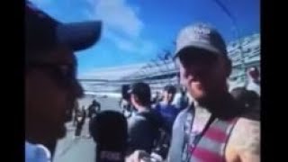 WATCH: NASCAR Fans Tell Reporter They Wrote ‘F*ck Joe Biden’ on Daytona 500 Finish Line