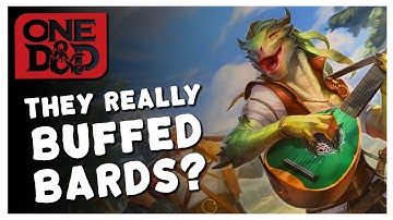 One D&D Bard – Now with PREPARED Spellcasting!