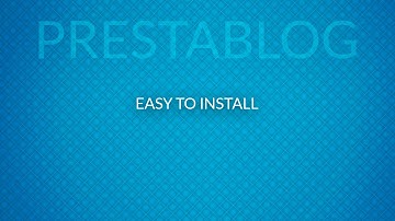 Prestablog, a professional blog for prestashop