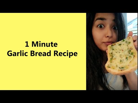 1-minute-garlic-bread-recipe-|easiest-and-quick-recipe|