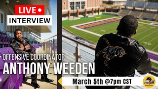 Welcome Home Our New OC - 2009 SWAC Champ & All-American - Anthony Weeden || Live Interview