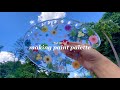 [TUTORIAL] Making DIY Transparent Resin Paint Palette 🌷 Spring Theme