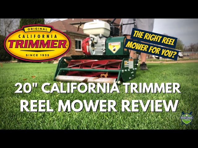 California Trimmer REVIEW - 20 Classic Precision REEL Mower 