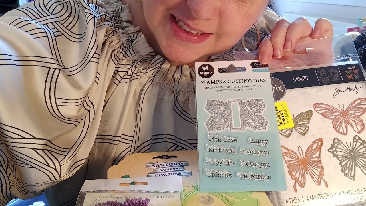 big haul noz arrivage sizzix studio light creativ expression action et Gifi