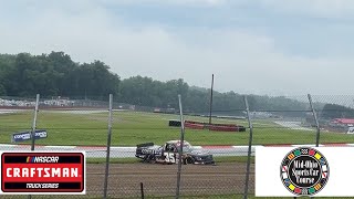Jake Garcia Spins During Pace Laps in Turn 2 | 2023 O’Reilly Auto Parts 150 at Mid-Ohio