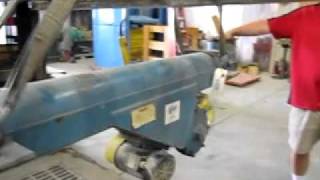 8" DIA. X 72" AJAX CENTER VIBRATING TUBULAR FEEDER 1