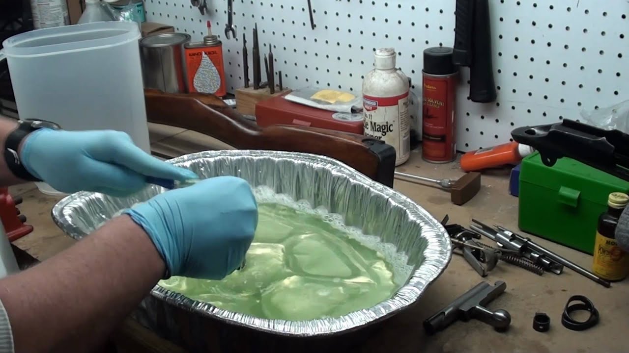 Sporterizing the Mosin Nagant Part 3- Cosmoline Removal