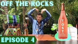 TÖST Beverages Sparkling Non-Alcoholic Rosé On Off The Rocks With RickieTicklez