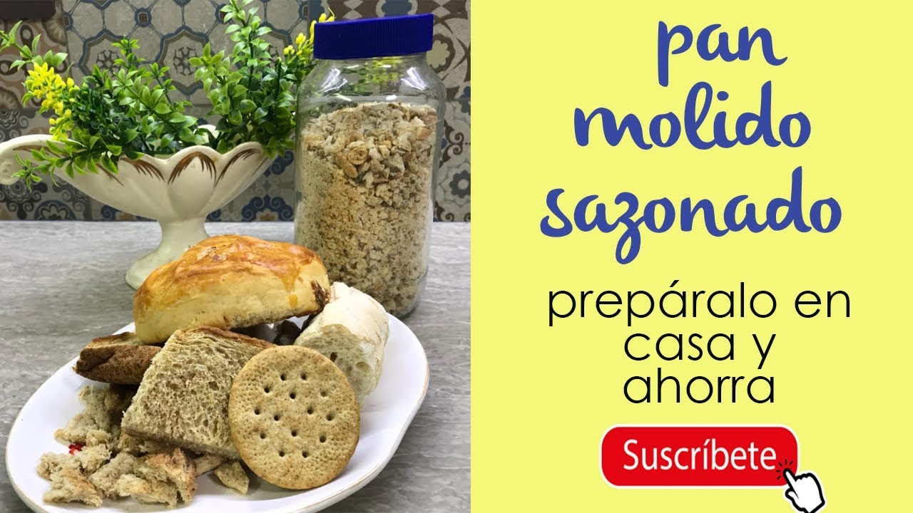 Pan Molido Sazonado YouTube Pan Molido Sazonado YouTube