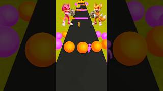 OMG! AMY ROSE VS EGGMAN TAILS COLOR CYCLONE SWITCH FAIL RACE 3D! 😰🤯#SonicTheHedgehog #Sonic #Shorts