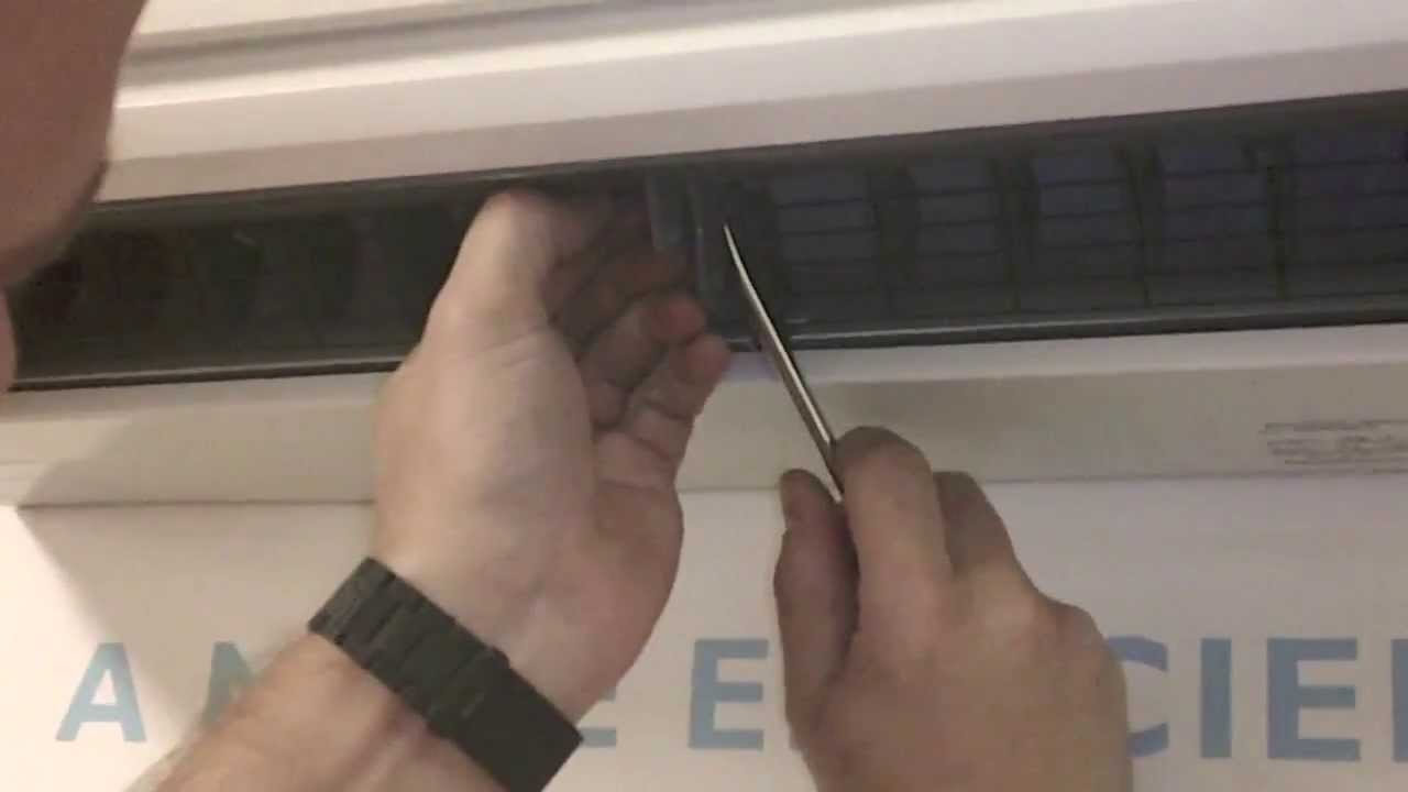 Tech Tip 5 Mitsubishi Electric Ductless Air Conditioners How To Easily Access The Blower Wheel Youtube
