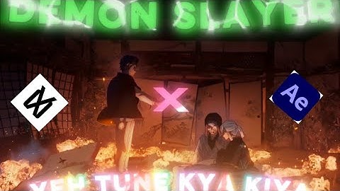 O⁠_⁠o Demon slayer x yeh tune kya kiya sad edit 🖇️ O⁠_⁠o
