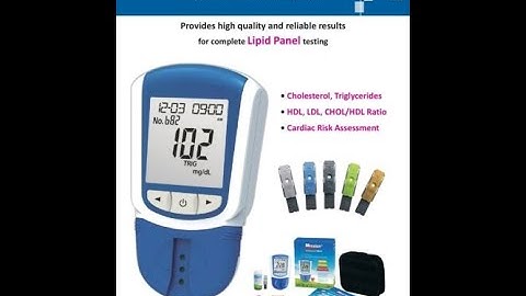 ACON Labs - Mission Cholesterol Monitoring System Demo Video