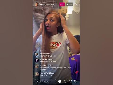 Angel Reese working at Raising Canes After Natty - YouTube