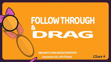 Animation 101: Follow-Through and Drag in After Effects with Pixipui