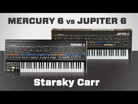 Mercury 6 vs Jupiter 6 // Does the Cherry Audio sound like the Roland ...?