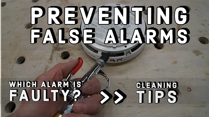 Cleaning Smoke Alarms - Identifying a BAD Detector -  Preventing False Alarms