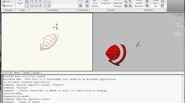 AutoCAD Flatten Double-Curvatured Surface