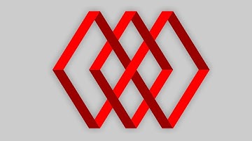 3D rhombus design in CorelDRAW | 3D logo | Geometric object |Coreldraw tutorial | Graphic design