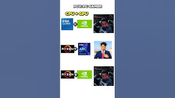 BEST COMBO CPU AND GPU #shorts #pcgaming #pc #graphicscard #gpu #gaming #comparison