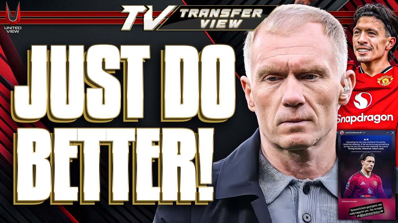 Scholes’ Martinez Response Is PATHETIC! 😤