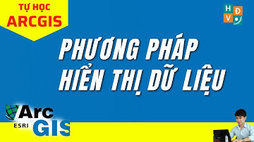 #4 Phương pháp hiển thị dữ liệu trong phần mềm ArcGIS 10.6 #ThựchànhArcGIS #HĐVChannel