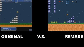 "Luigi Comes To Earth" Original V.S. Remake (SMBX)