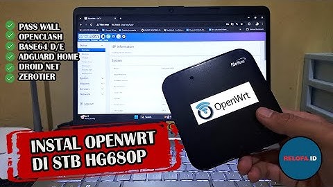 For Beginners!! How to install Openwrt on STB indihome HG680P !! Wi-Fi ON