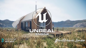 Unreal Engine Archviz Exterior  - "PEACE" UE5 - Realtime