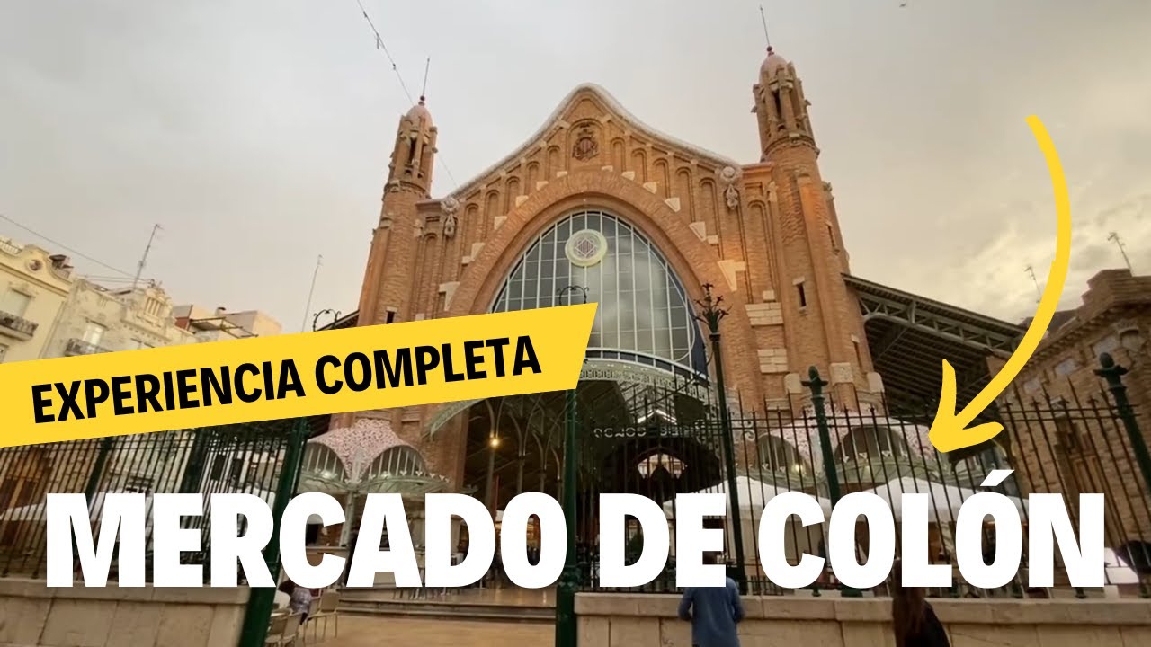 MERCADO de COLÓN en VALENCIA