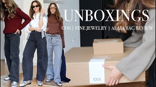 : New COS | Jewellery Unboxing | Cartier Love Bracelet and Alaia Bag Review