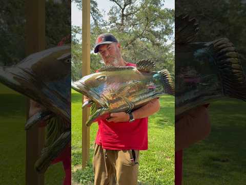 Super excited, Raku is so unpredictable!🔥🔥 #artistmikequinn #viral #fish #fishing #raku