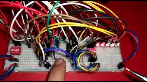 Logic Project Part 1 - 4 bit adder subtractor