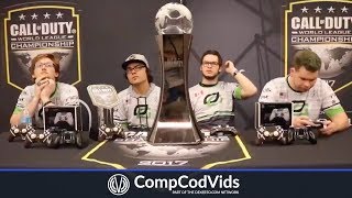 OpTic Gaming Interview After Winning COD CHAMPS 2017