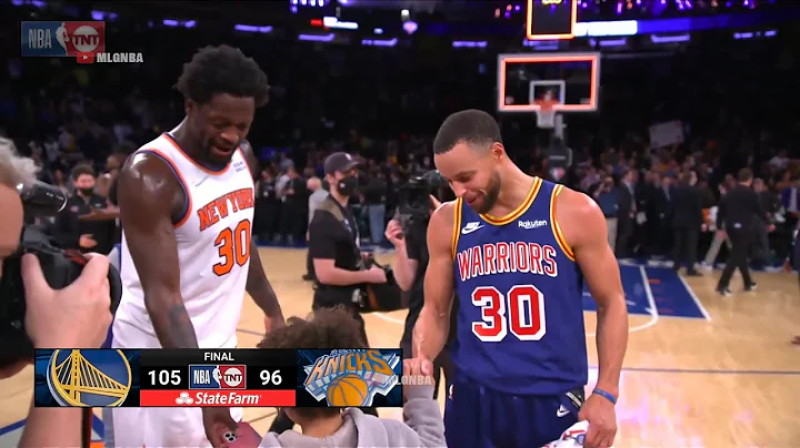 Steph Curry shows love to Julius Randle's son