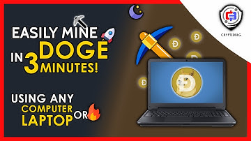 Easily Mine Dogecoin On Any Computer or Laptop | How To Mine DogeCoin | DOGE