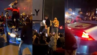 Columbus police release new video from street takeover in April, seek to ID suspects